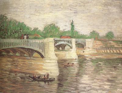 Vincent Van Gogh The Seine with the Pont de la Grande Jatte (nn04)